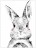Tablou decor camera copii | CUTE BUNNY