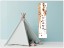 Rigla de masurat inaltimea, pe panza canvas, personalizata cu un mesaj | Cute Giraffe