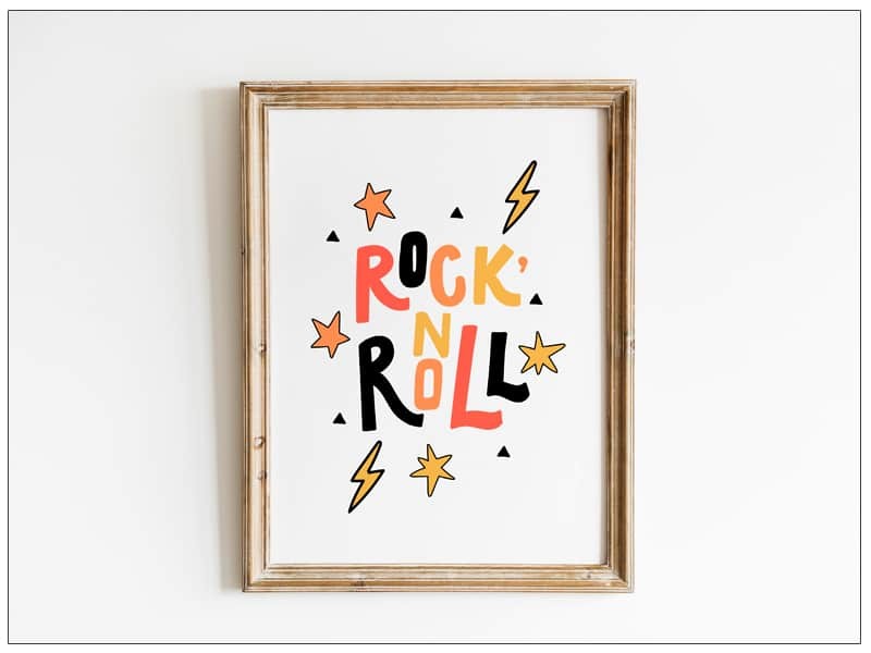 Tablou cu mesaje emotionate camera copilului