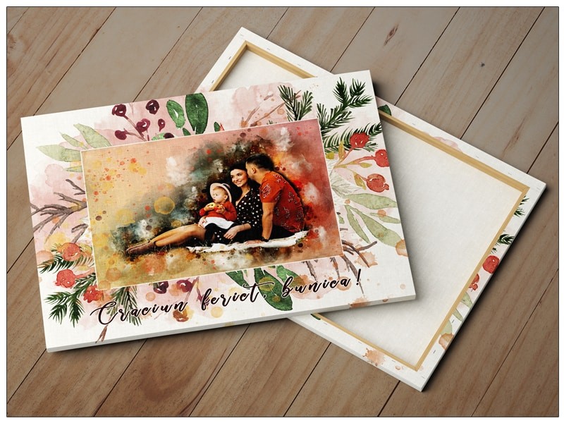 Tablou personalizat pentru Craciun