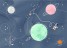 Foto Tapet Camera Copiilor Cosmos, Planete, Astronaut, Cosmonaut