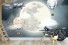 Foto Tapet Camera Copiilor Luna Stele Avione Baloane cu aer cald