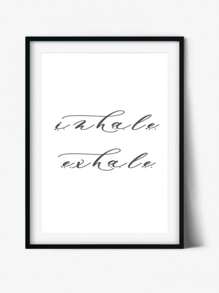 Tablou Art Text cu mesaj inspirational