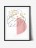 Tablou Abstract Art Exotic leaf