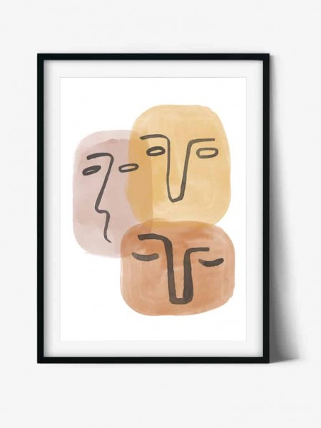 Tablou Abstract Art Abstract faces