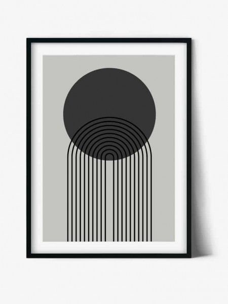 Tabloul Line Art Abstract Arches