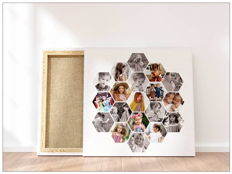 Tablou colaj personalizat cu fotografiile tale