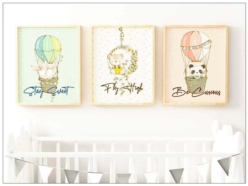 Tablou copii cu animalute