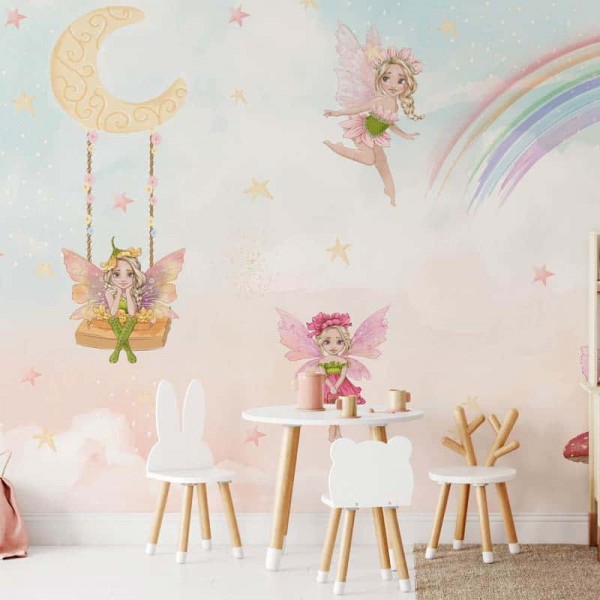 Tapet camera copiilor Zane- Moon Fairies
