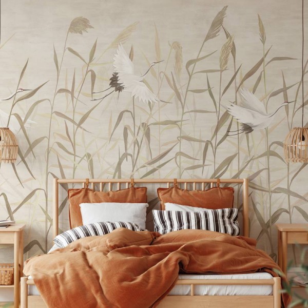 Tapet apus iarba pampas