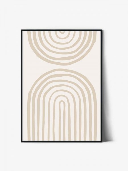 Abstract Beige Arches