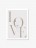 Tablou Art Text | LOVE Beige