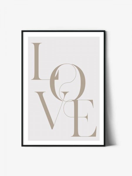 Tablou Art Text | LOVE