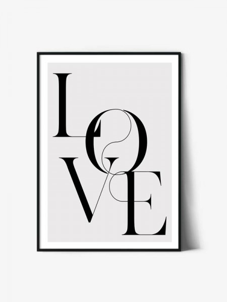 Tablou Art Text | LOVE