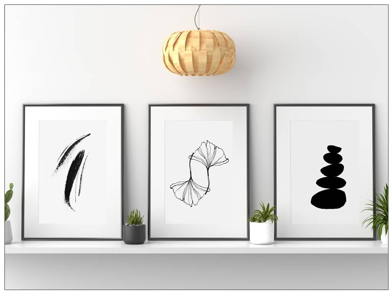 Tablou Art print Zen Wall