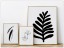Tablou Art Print Abstract Black Zen Wall