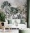 Foto Tapet Exotic trees flori si frunze exotice