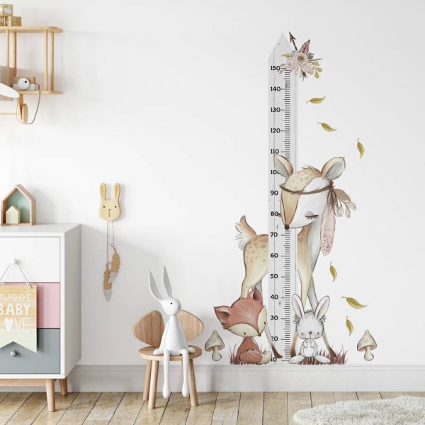 Sticker rigla de masurat inaltimea