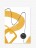 Tablou Abstract Art Forme Abstracte Galbene
