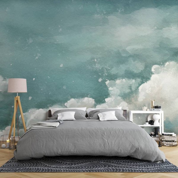 Tapet Premium Blue Skies Painting