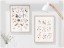 Set 2 Postere Art Print Tablouri Copii Alfabet