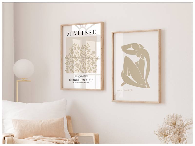 Set tablouri, canvas Matisse