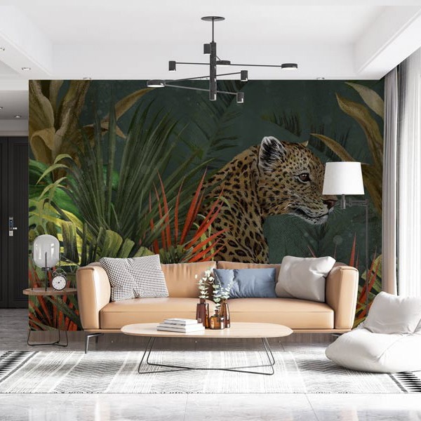 Tapet Panthera Jungle