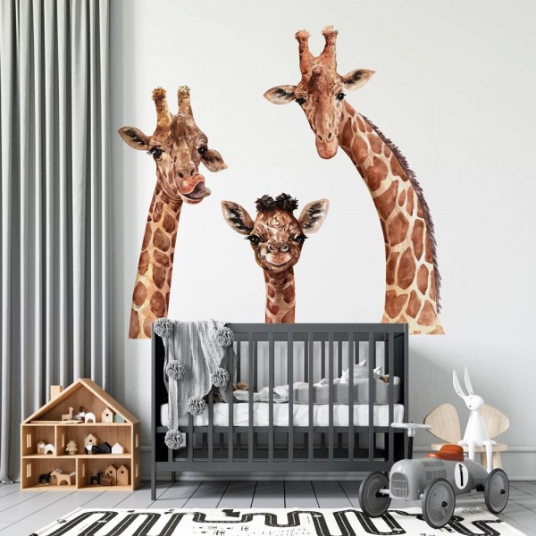 Autocolant de perete girafe