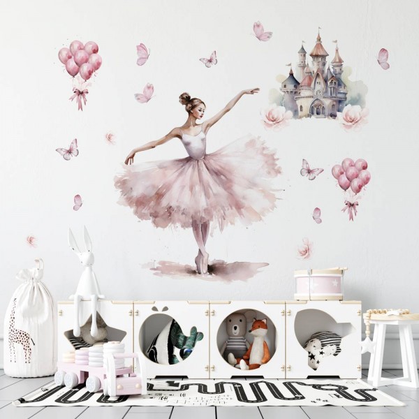 Sticker de perete balerina