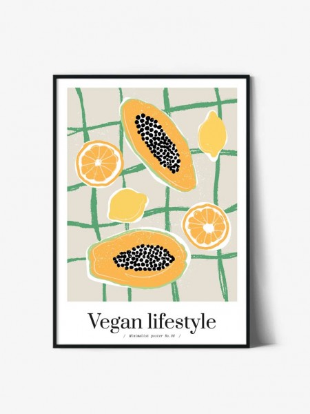 Tablou Art Print | Papaya Vegan Lifestyle