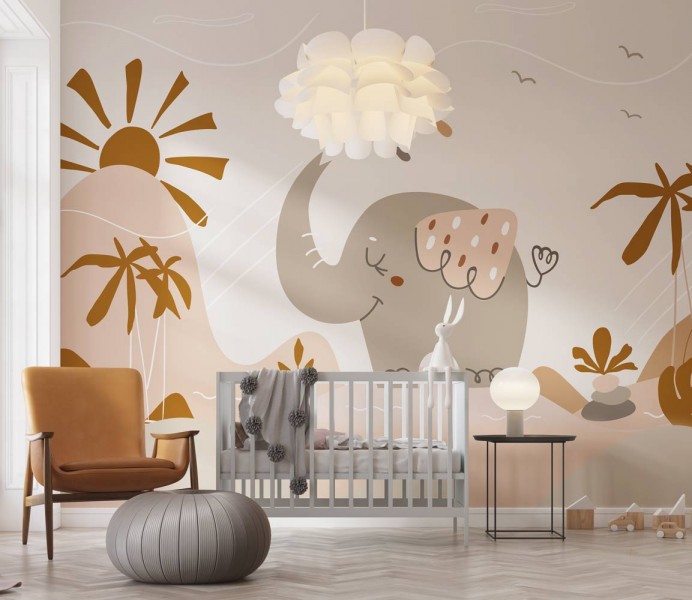 Tapet pentru copii Elefant