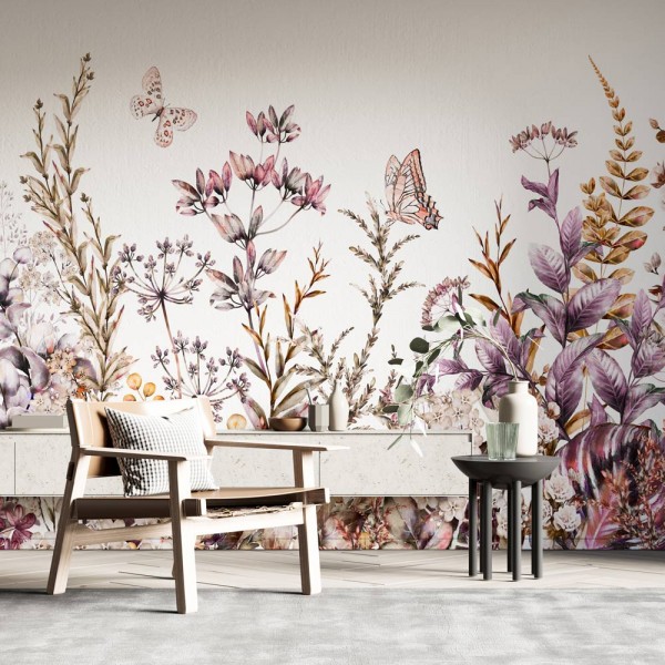 Foto Tapet Pink May Meadow