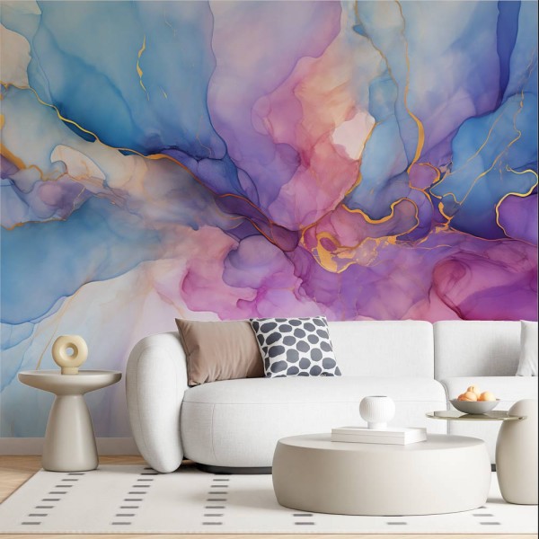 Tapet Premium Fluid Shapes