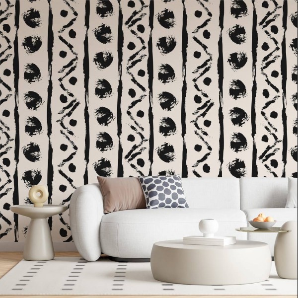 Tapet Premium Tribal Geometric