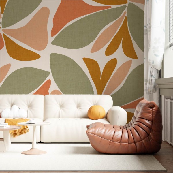 Tapet Premium Abstract Petals