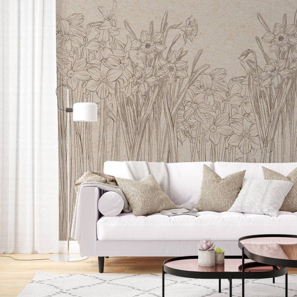 Tapet Premium Narcise, Floral