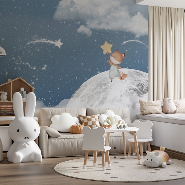 Tapet pentru copii Moonlit Wish