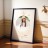 Tablou colaj personalizat cu fotografiile tale de Craciun
