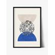Tablou Abstract Art | Royal Blue Matisse inspired