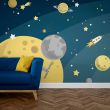 Foto Tapet Camera Copiilor Sistemul Solar