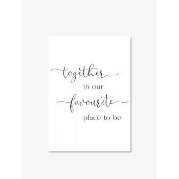 Tablou Art Print | Together in our favourite place to be