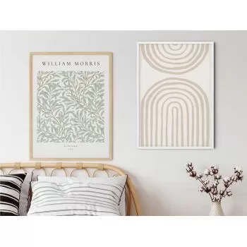 Set 2 Postere Art Print | Abstract Arches & William Morris