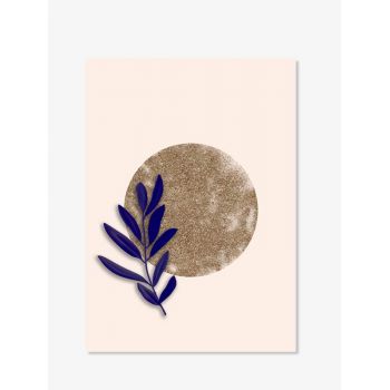Tablou Abstract Art Blue Plant