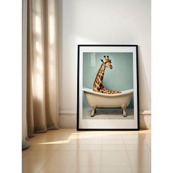 Tablou Modern Art | Bubble Giraffe