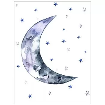 Tablouri cu luna si stele pentru copii