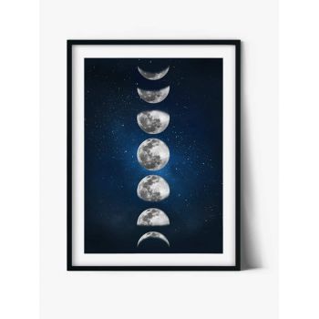 Tablou Art Print Fazele Lunii