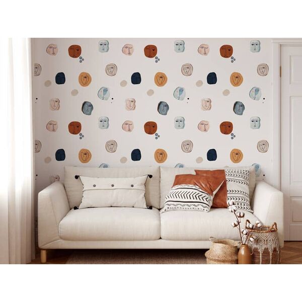 Tapet abstract Million Faces