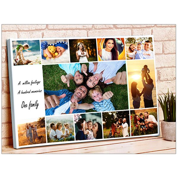 Tablou colaj personalizat cu fotografiile tale