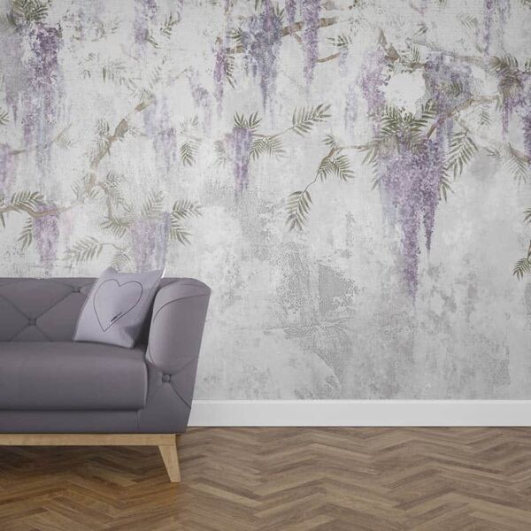Tapet flori glicina - Wisteria Lane