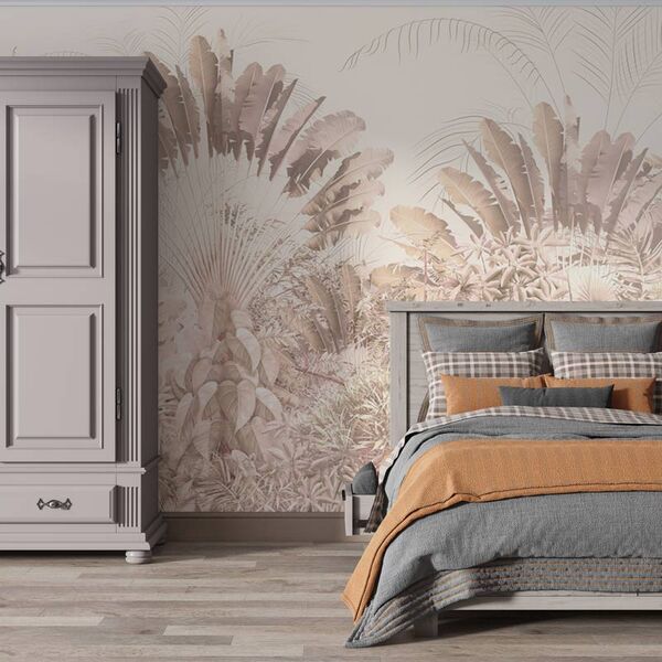 Tapet frunze tropicale